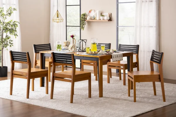 Pico 6 Seater Dining Set Classic